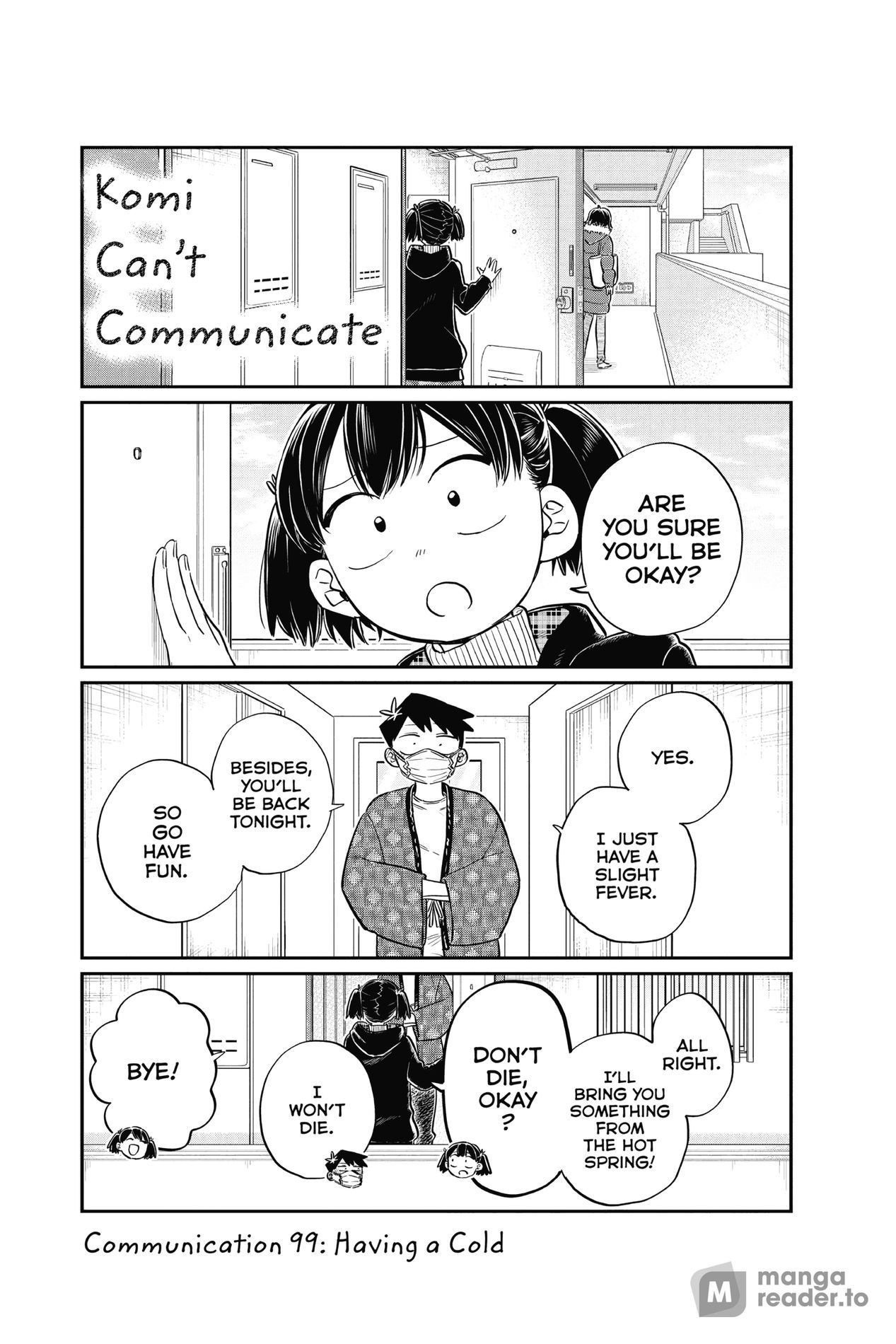 Komi Can’t Communicate, Chapter 99 image 01